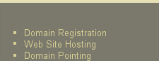 Domain Registration, Web Site Hosting